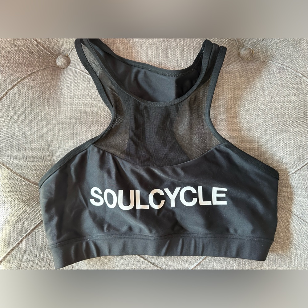 SoulCycle Sports Bra with Mesh